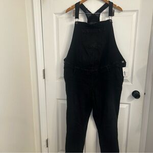 Sonoma Women's Dark Denim Overalls Maternity